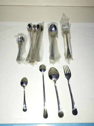 37 posate in acciaio inox 18-10