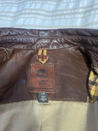 Cazadora de piel Timberland Hombre 