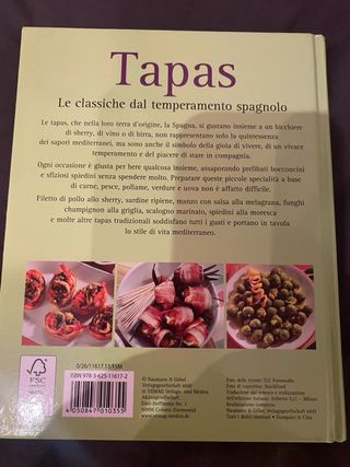 Libro ricette Tapas