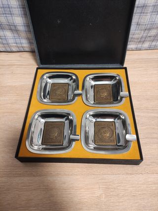 Ceniceros con réplica de sello 1853