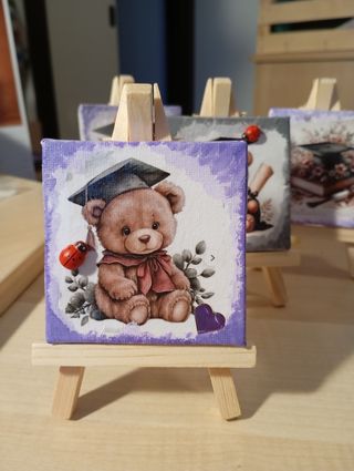 Piccola tela per LAUREA 
