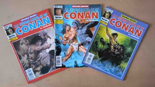 Lote cómic LA ESPADA SALVAJE DE CONAN EL BÁRBARO
