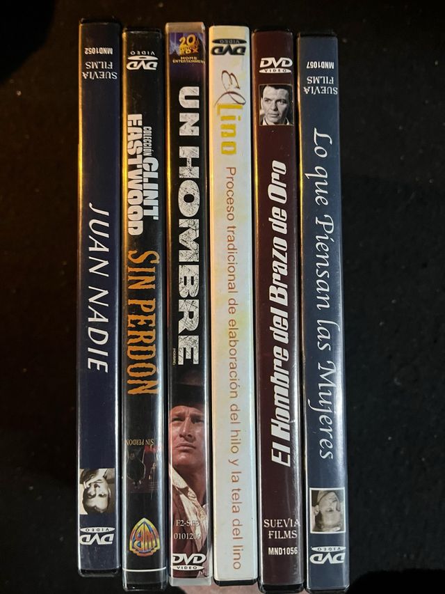Seis peliculas DVD