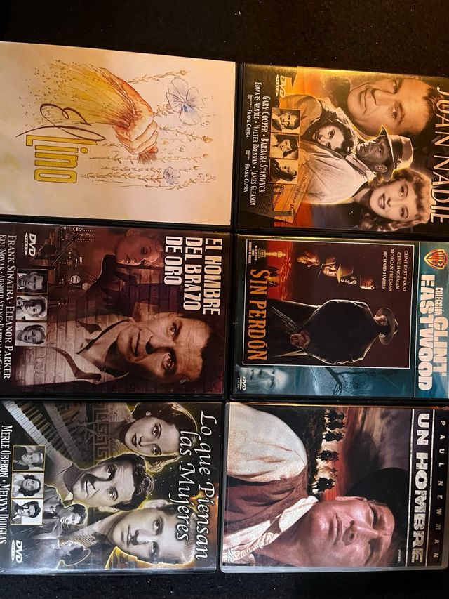 Seis peliculas DVD