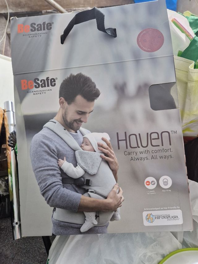 Porta bebé BeSafe
Besafe Haven.