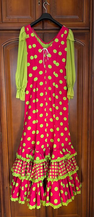 Traje flamenca talla 38
