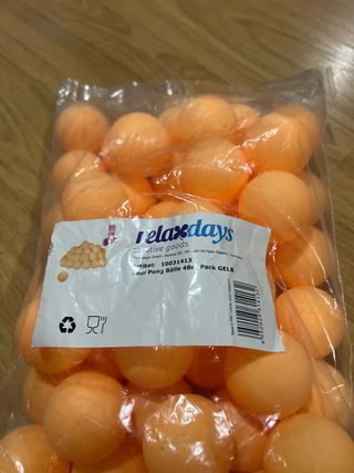 Pelotas Ping Pong 48 piezas