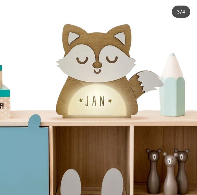 LÁMPARA ANIMALES REGALO PERSONALIZADO 