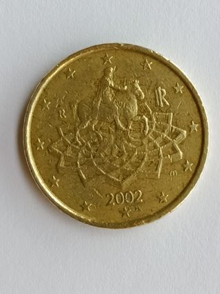 50 Céntimos Italia 2002