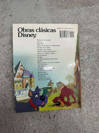 Libro la dama y el vagabundo Disney ediciones