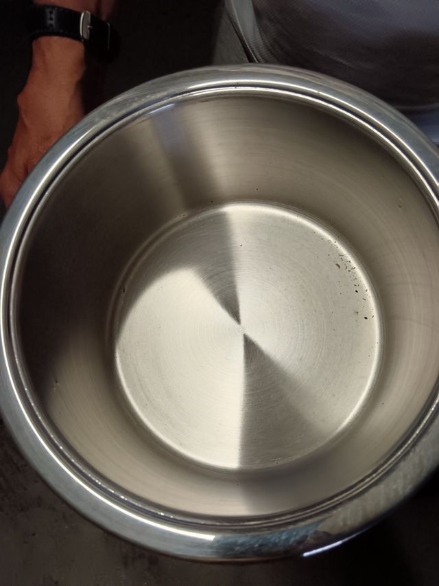 Set di pentole in acciaio inox