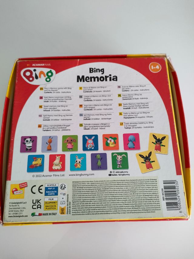 Bing Memoria 1-4anni