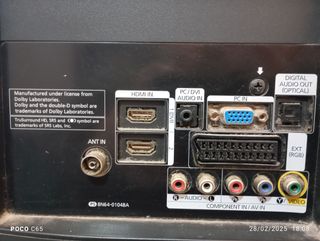 Televisión Samsung 32"