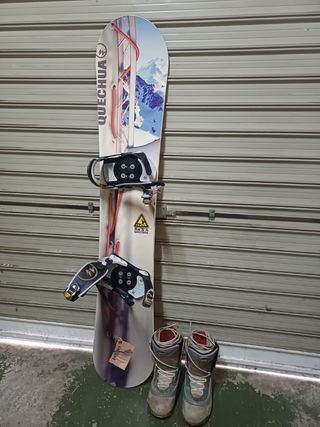 Preciosa tabla de snowboard 