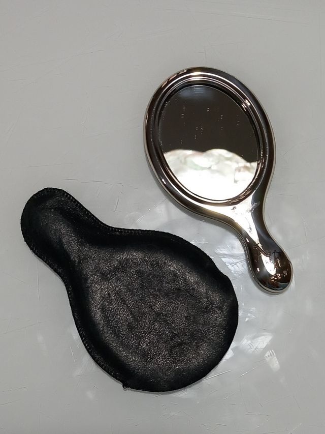 Espejito de bolso plata de ley