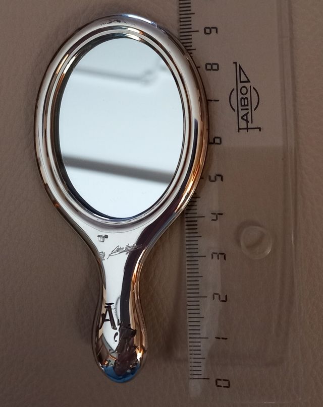 Espejito de bolso plata de ley