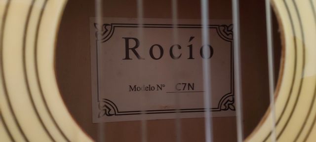 Guitarra española talla júnior + funda rosa