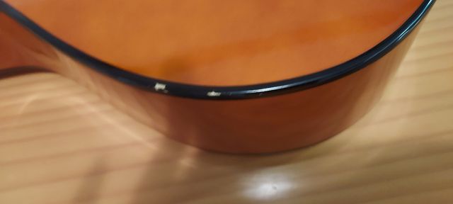 Guitarra española talla júnior + funda rosa