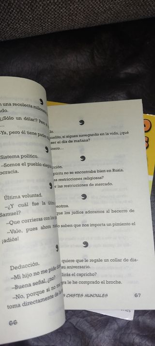 Lote 3 libros chistes