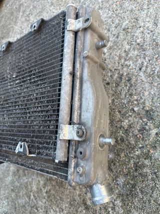 Radiador aluminio Audi R8 con ventilador BOSCH