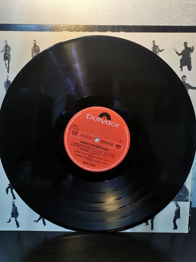 ‎"Ringo's Rotogravure" LP vinile Italy 1976