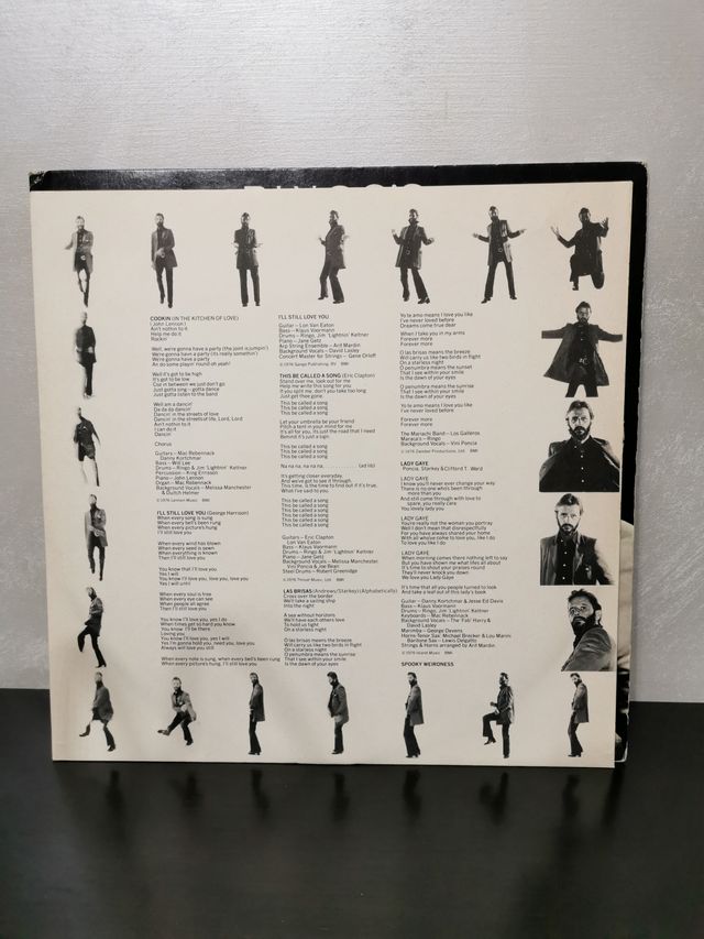 ‎"Ringo's Rotogravure" LP vinile Italy 1976