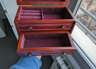 Joyero de madera