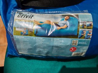 Materassino Air Lounge Crivit blu