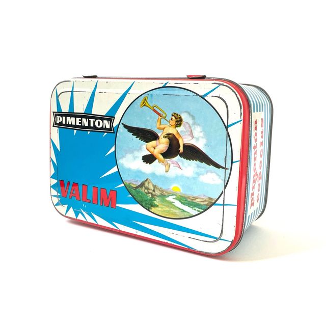 PIMENTÓN VALIM. Antigua caja