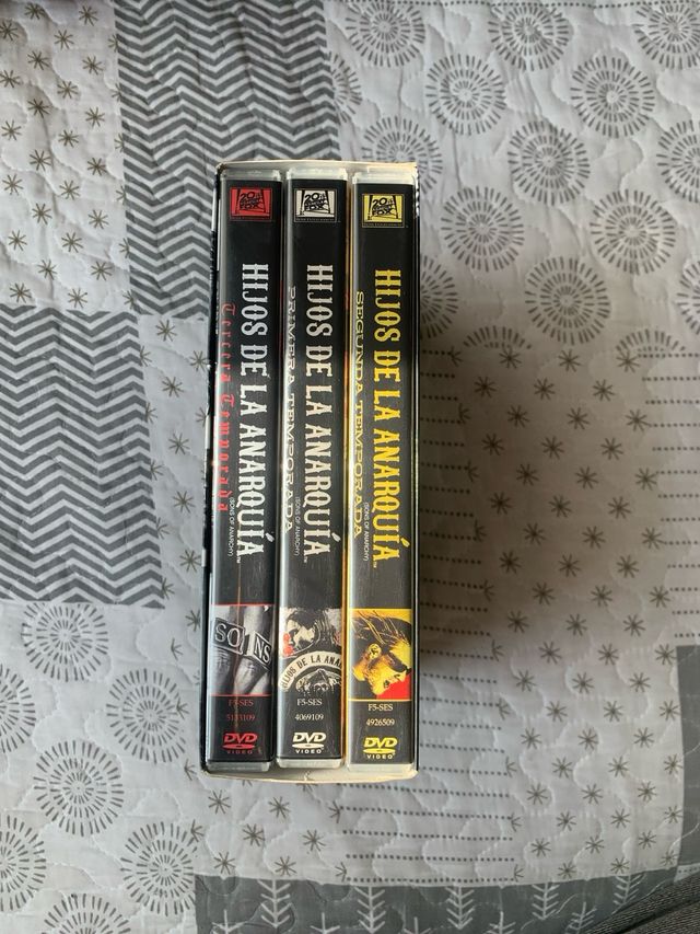 DVD “hijos de la anarquía” temporadas 1/3