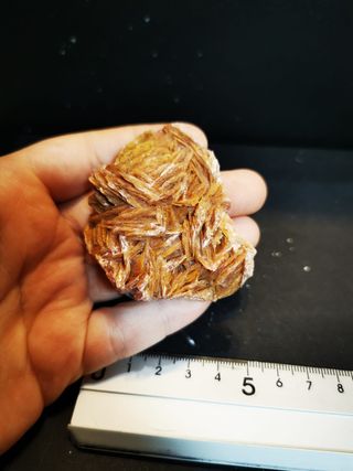 Mineral barita y cerusita