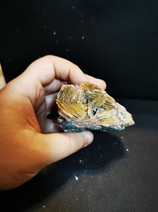 Mineral barita y cerusita
