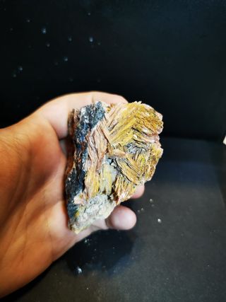 Mineral barita y cerusita