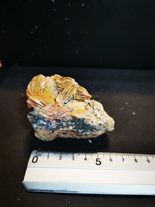 Mineral barita y cerusita
