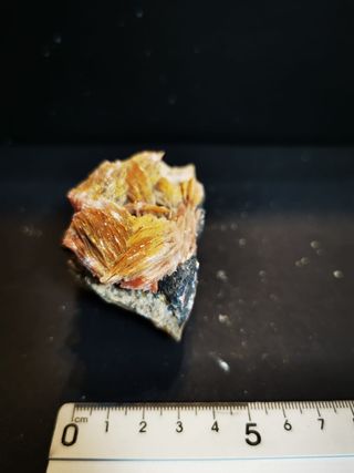 Mineral barita y cerusita