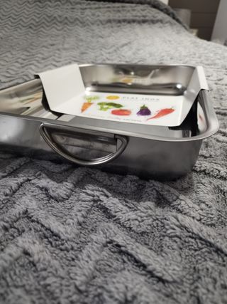 Bandeja para horno acero inoxidable