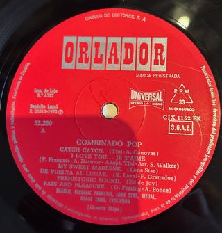 Various ‎– Combinado Pop