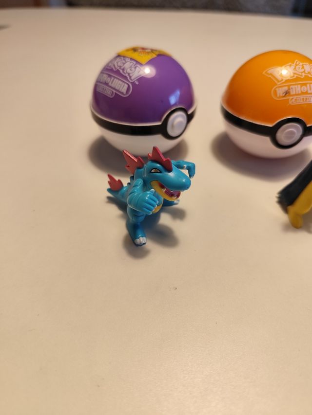 Figura Typholsion, Meganium y Feraligatr