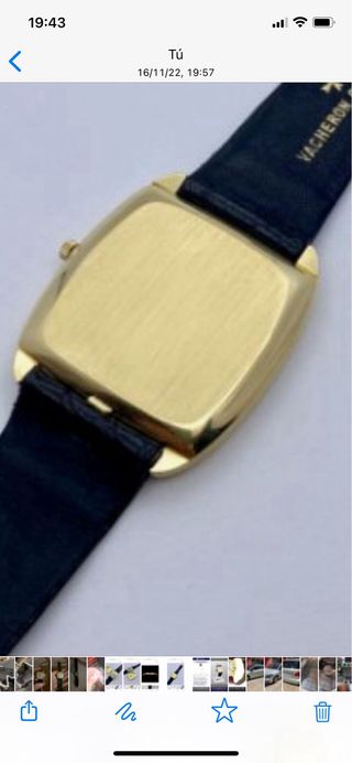 Reloj vacheron Costantin oro 