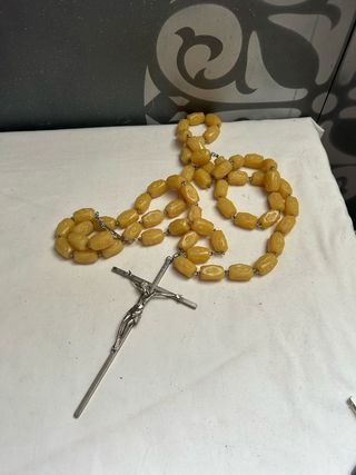 Gran rosario de pared antiguo