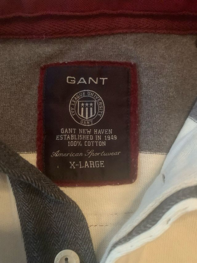 Polo manga larga Gant