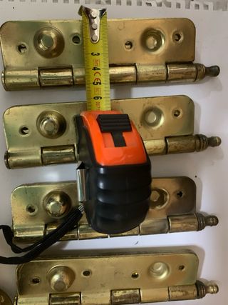 Visagras puerta seguridad y pomo