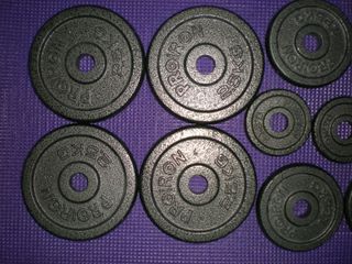 ✅ DISCOS PROIRON DE 25MM 2.5KG, 1.25KG, 0.5KG