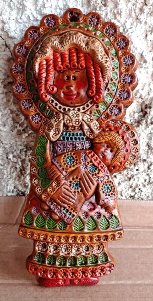 MUJER CON NIÑO CERÁMICA ARACENA