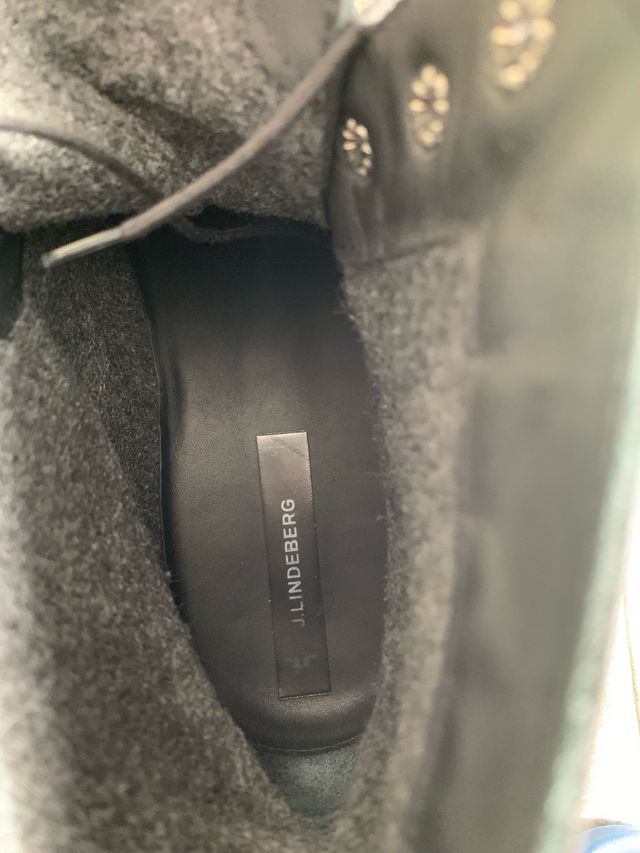 J.Lindeberg made in Portugal stivaletti stringati 