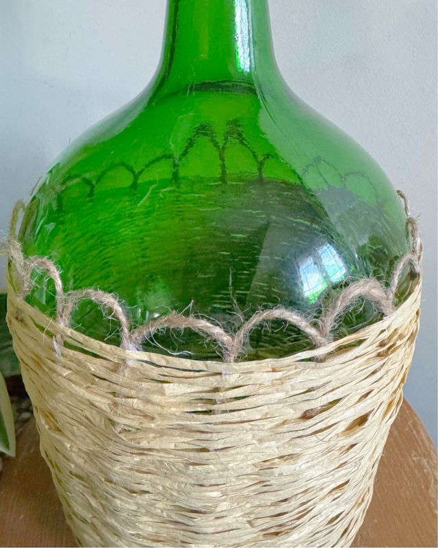 Garrafão vidro vintage