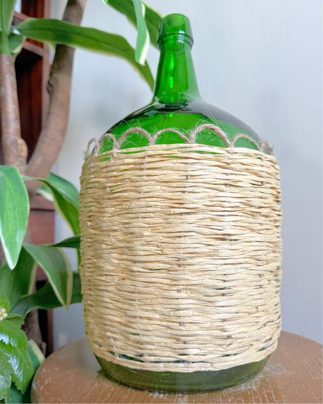 Garrafão vidro vintage