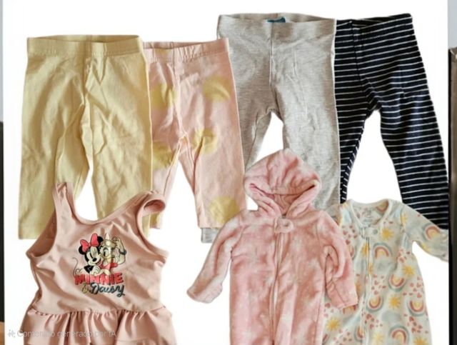 BEBÉ 3-6 y 6-9 MESES ROPA NIÑA