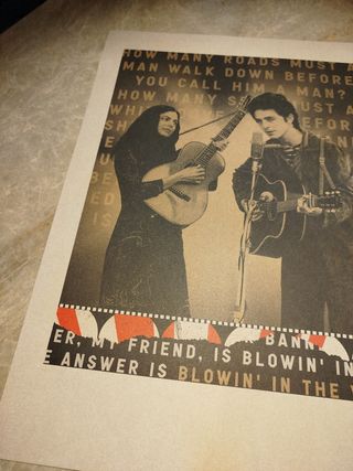 Poster A3 de la película A Complete Unknown