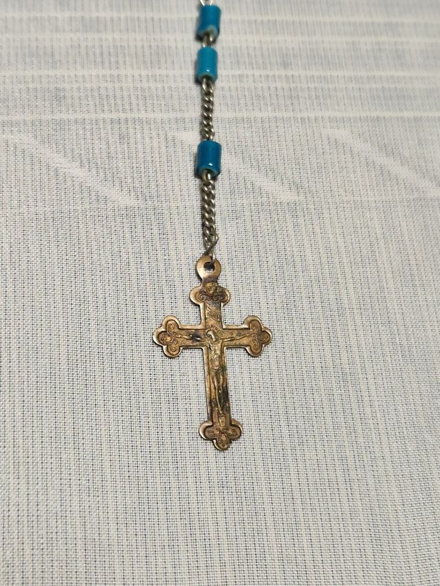 Rosario in pasta di vetro